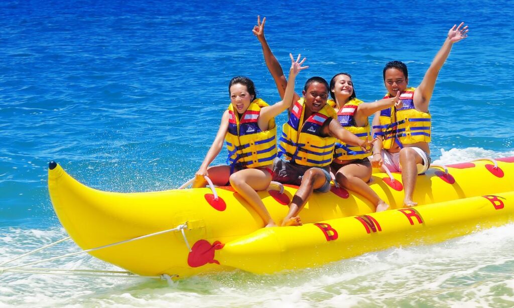 banana boat pulau seribu